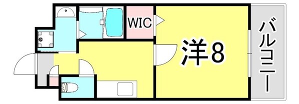 ツルトスコII番館の物件間取画像